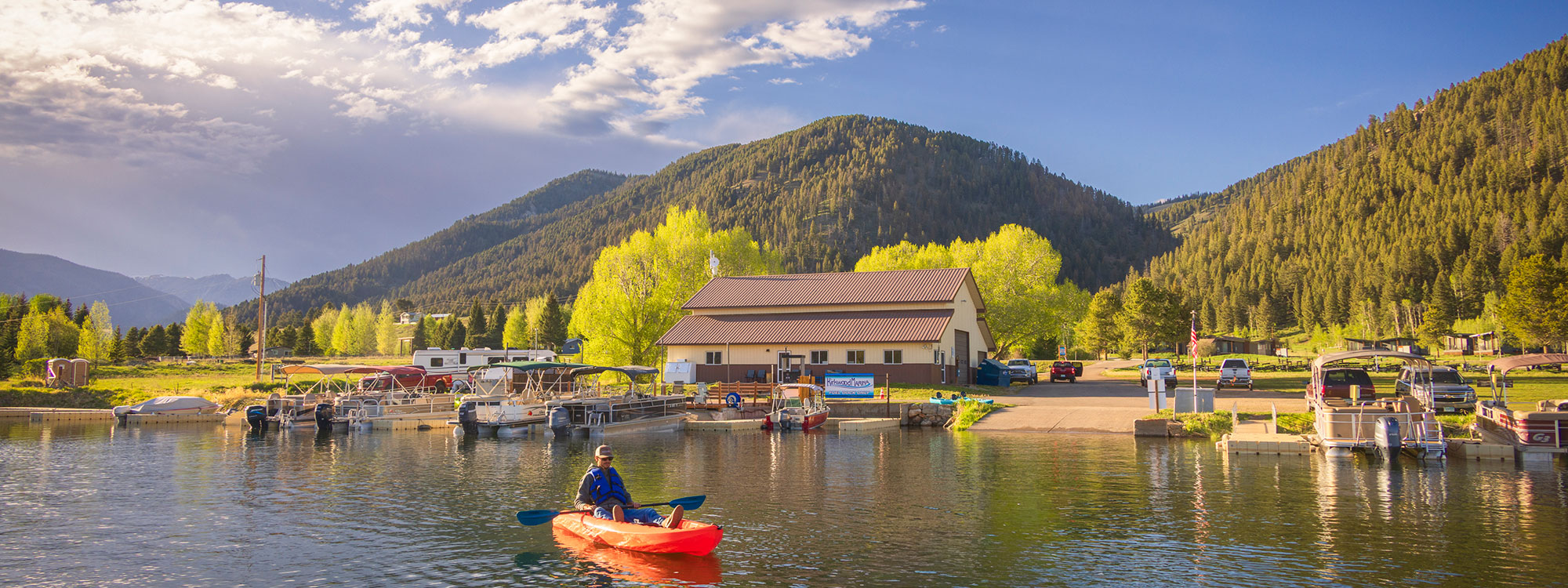 West Yellowstone Marina on Hebgen Lake: Boating, Rentals, & Fishing fun!
